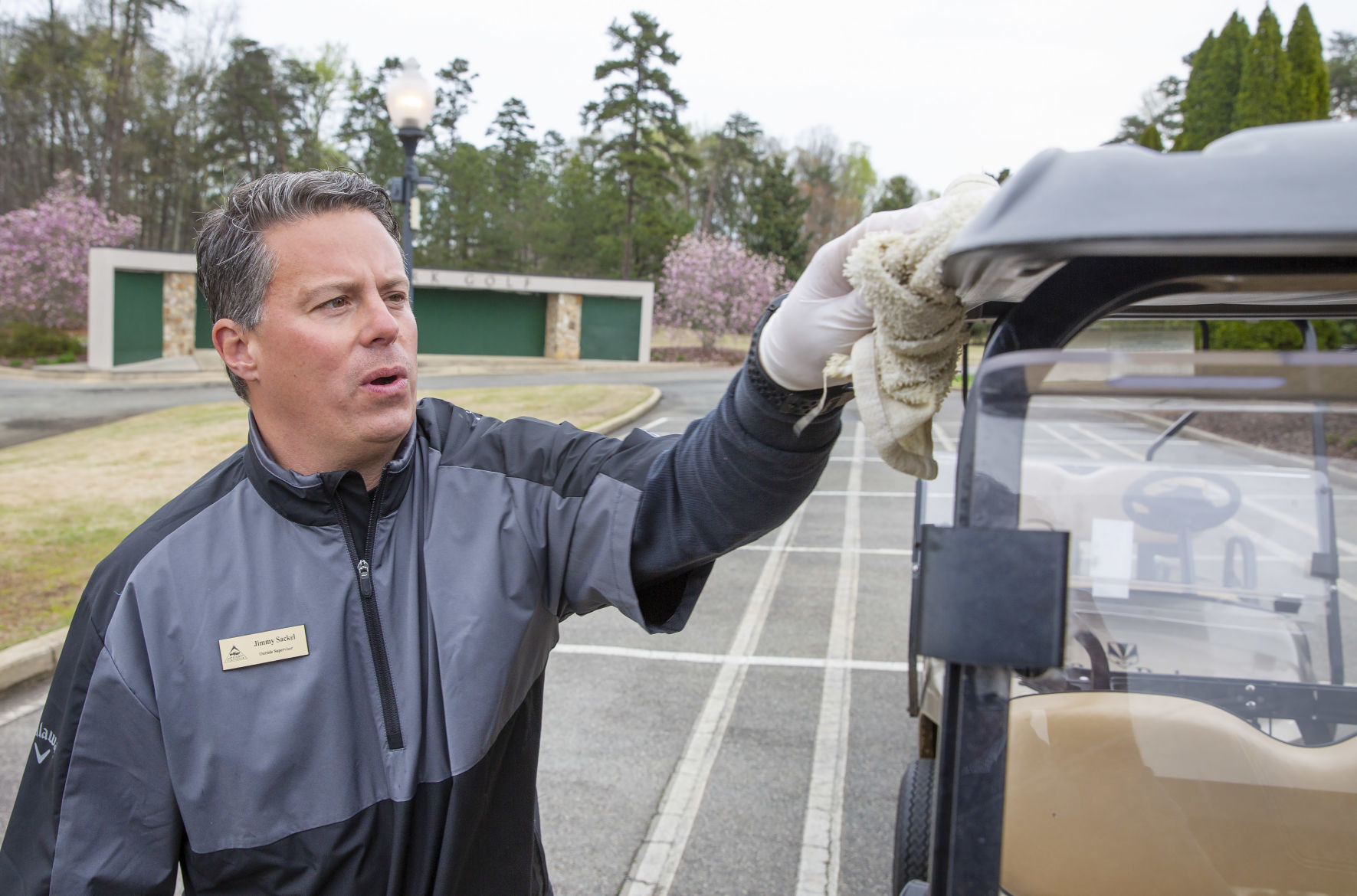 Bryan Park keeping course clean and sanitized for golfers (copy)